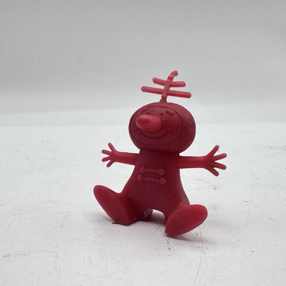 Vintage NABISCO SPOON Sitter CRUNCHY Cereal Toy Alien Rare Figurine 50s 60s - Picture 3 of 8